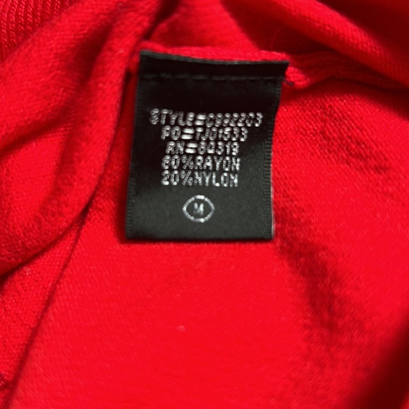 NWT Cyrus Red Ruffle Sweater - Picture 5 of 5